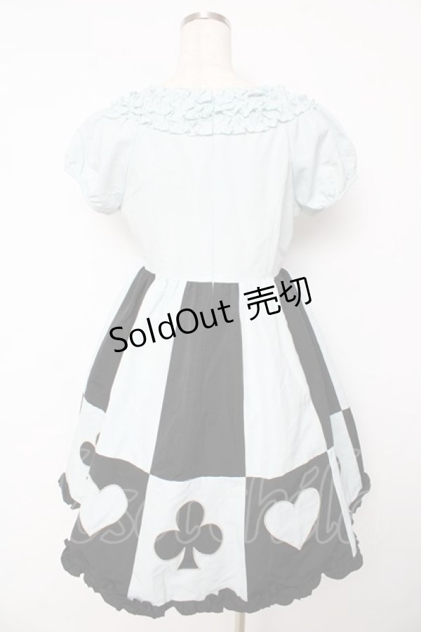 画像2: Melody BasKet / コンビネーション トランプ ワンピース  サックス Y-25-10-15-090-LO-OP-SZ-ZY (2)
