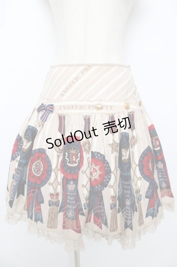 画像1: Angelic Pretty / Rosette Collectionスカート  アイボリー Y-25-10-15-091-AP-SK-SZ-ZY (1)