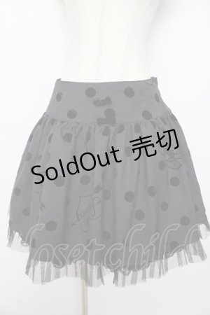 画像: Angelic Pretty / DOLLY DOTスカート  黒 Y-25-10-15-092-AP-SK-SZ-ZY