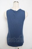 画像2: axes femme / ビジュー使いタンクトップ M 紺 Y-25-10-16-059-AX-TO-SZ-ZT190 (2)