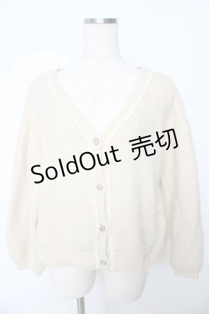 画像: axes femme POETIQUE / モヘアニットカーデ M 生成り Y-25-10-16-085-AX-TO-SZ-ZI