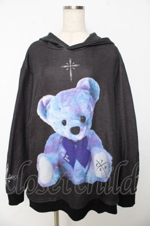 画像: TRAVAS TOKYO / Furry bear Hoodie　パーカー F ブラック Y-25-10-16-102-PU-TO-SZ-ZY