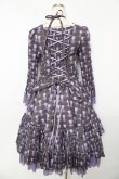画像2: ATELIER PIERROT / Rosy Bouquet Dress 1 パープル Y-25-10-16-115-EL-OP-SZ-ZY (2)
