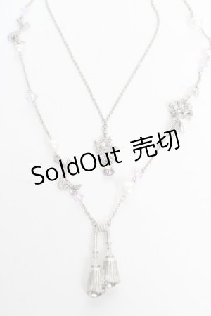 画像: axes femme / ロマンティックアンブレラネックレス  シルバー Y-25-10-16-022-AX-AC-SZ-ZY