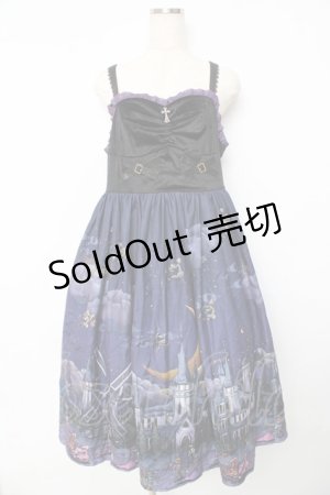 画像: 洛芙 / ウィッチタウンジャンバースカート L パープル Y-25-10-16-137-LO-OP-SZ-ZY