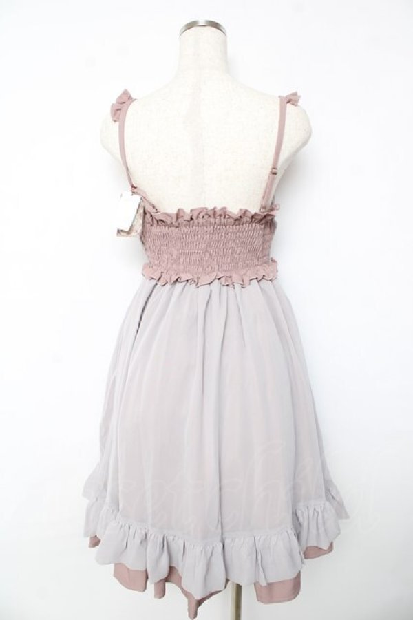 画像2: Amavel / Wonder Kittenのふわふわ キャミワンピース F ピンク Y-25-10-16-139-CA-OP-SZ-ZY (2)