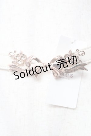 画像: axes femme POETIQUE / リトルリボンゴムベルト  淡ピンク Y-25-10-16-027-AX-ZA-SZ-ZY
