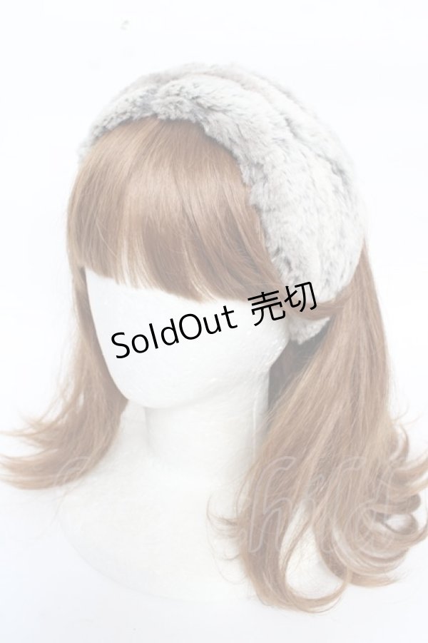 画像1: axes femme / エコファーヘアバンド  ミックス Y-25-10-18-050-AX-AC-SZ-ZY (1)