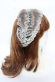 画像3: axes femme / エコファーヘアバンド  ミックス Y-25-10-18-050-AX-AC-SZ-ZY (3)