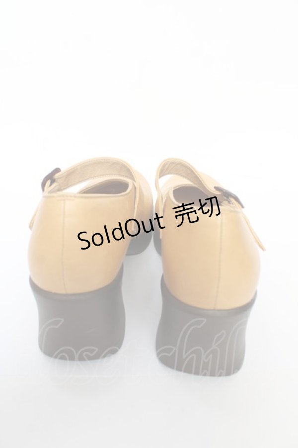 画像3: YOSUKE / ストラップパンプス LL ダークベージュ Y-25-10-18-058-PU-SH-SZ-ZY (3)