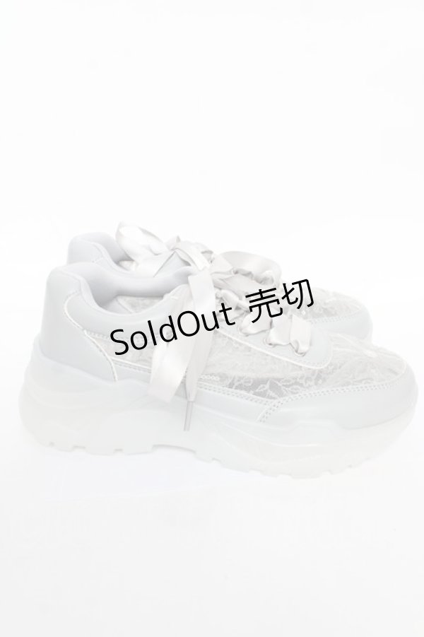 画像4: m petit by misako / AMチュールスニーカー M 淡水色 Y-25-10-18-060-LO-SH-SZ-ZY (4)