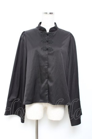 画像: axes femme kawaii / メイリンブラウス M 黒 Y-25-10-18-066-AX-BL-SZ-ZY