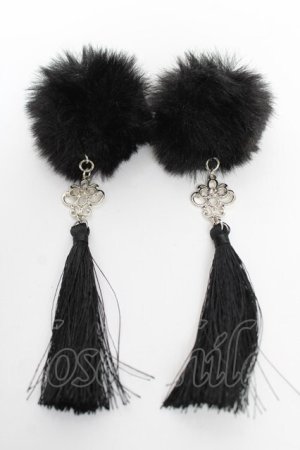 画像: axes femme POETIQUE / チャイナヘアークリップセット  黒 Y-25-10-18-014-AX-AC-SZ-ZY