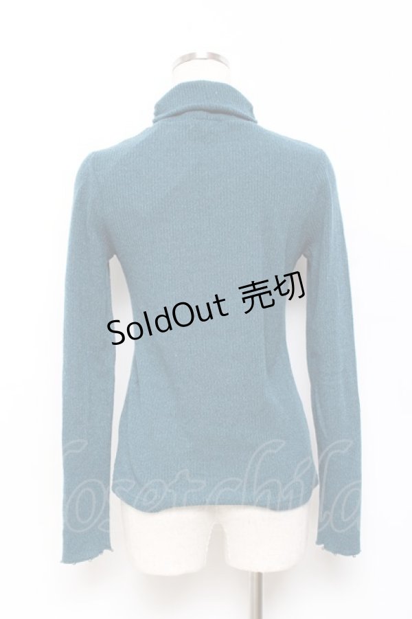 画像2: axes femme / パール使いリブタートル M グリーン Y-25-10-18-105-AX-TO-SZ-ZI (2)