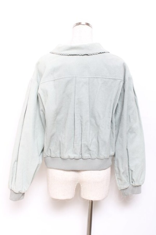 画像2: axes femme POETIQUE / コーデュロイジャケット Ｍ グリーン Y-25-10-18-106-AX-JA-SZ-ZY (2)