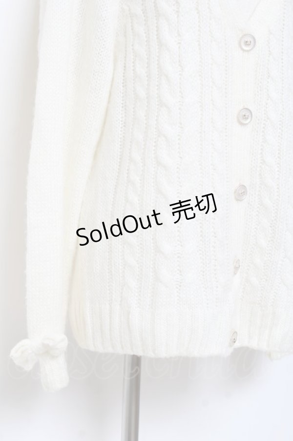 画像3: LIZ LISA / ニットカーディガン  白 Y-25-10-18-131-LO-TO-SZ-ZY (3)