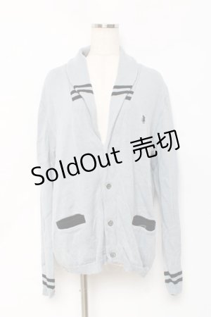 画像: ネバアランド / フライト・カーディガン  サックス Y-25-10-18-143-LO-TO-SZ-ZY