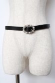 画像1: axes femme / 牛革細ベルト  シルバー Y-25-10-18-024-AX-ZA-SZ-ZY (1)
