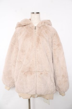 画像: axes femme / ファーブルゾン M 生成り Y-25-10-18-155-AX-CO-SZ-ZY