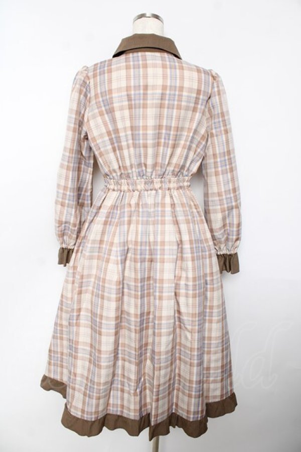 画像2: axes femme / デリスショコラシャツワンピース F クリーム Y-25-10-18-170-AX-OP-SZ-ZI (2)