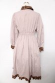 画像2: axes femme / デリスショコラシャツワンピース F ピンク Y-25-10-18-171-AX-OP-SZ-ZI (2)
