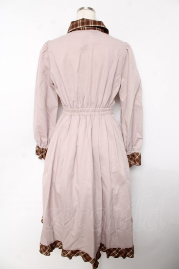 画像2: axes femme / デリスショコラシャツワンピース F ピンク Y-25-10-18-171-AX-OP-SZ-ZI (2)