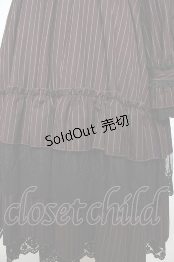 画像4: 星箱works / リリィ・リドル ワンピース(スタンドカラー) M ワイン Y-25-10-18-181-PU-OP-SZ-ZY (4)