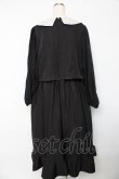 画像2: m petit by misako / サンリオキャラクターズコラボ クロミワッペン付きワンピース LL 中黒 Y-25-10-18-184-LO-OP-SZ-ZY (2)