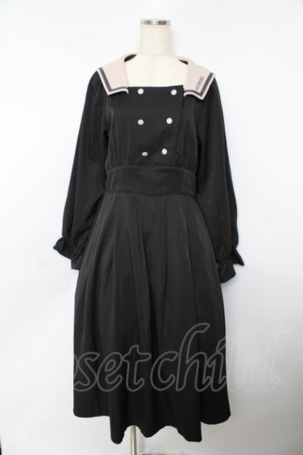 画像1: m petit by misako / サンリオキャラクターズコラボ クロミセーラーワンピース L 中黒 Y-25-10-18-185-LO-OP-SZ-ZY (1)