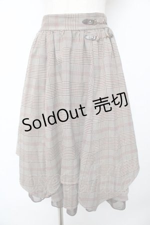 画像: axes femme / ビット使いサススカート M 茶 Y-25-10-18-210-AX-SK-SZ-ZI