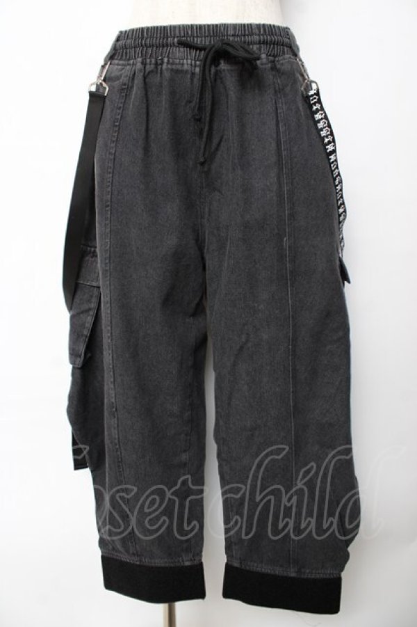 画像1: KRY CLOTHING / IRUKA５　パンツ  ブラックデニム Y-25-10-18-226-EL-PA-SZ-ZY (1)