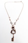 画像2: axes femme / キーモチーフネックレス  アンティーク Y-25-10-18-004-AX-AC-SZ-ZY (2)
