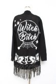 画像2: RAT BABY / witch cardigan S 黒 Y-25-10-20-054-PU-TO-SZ-ZY (2)