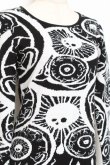 画像3: KILL STAR / My Eye Sweater Dress S 白×黒 Y-25-10-20-056-SL-OP-SZ-ZY (3)