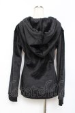 画像2: Restyle / velvet hoodie parties S ブラック Y-25-10-20-057-GO-TO-SZ-ZY (2)