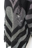 画像3: KILL STAR / Libi Sweater S グレー×ブラック Y-25-10-20-058-SL-TO-SZ-ZY (3)
