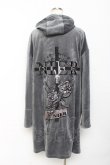 画像2: NieR Clothing / GRAY VELVET STYLISH LONG COAT  グレー Y-25-10-20-062-PU-CO-SZ-ZY (2)