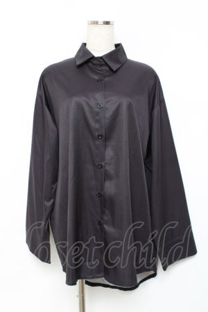 画像: NieR Clothing / 擬人化デザインシャツ  黒 Y-25-10-20-066-PU-BL-SZ-ZY