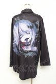 画像2: NieR Clothing / 擬人化デザインシャツ  黒 Y-25-10-20-066-PU-BL-SZ-ZY (2)