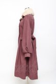 画像2: axes femme POETIQUE / アシメナポレオンロングコート  ピンク Y-25-10-20-082-AX-CO-SZ-ZY (2)