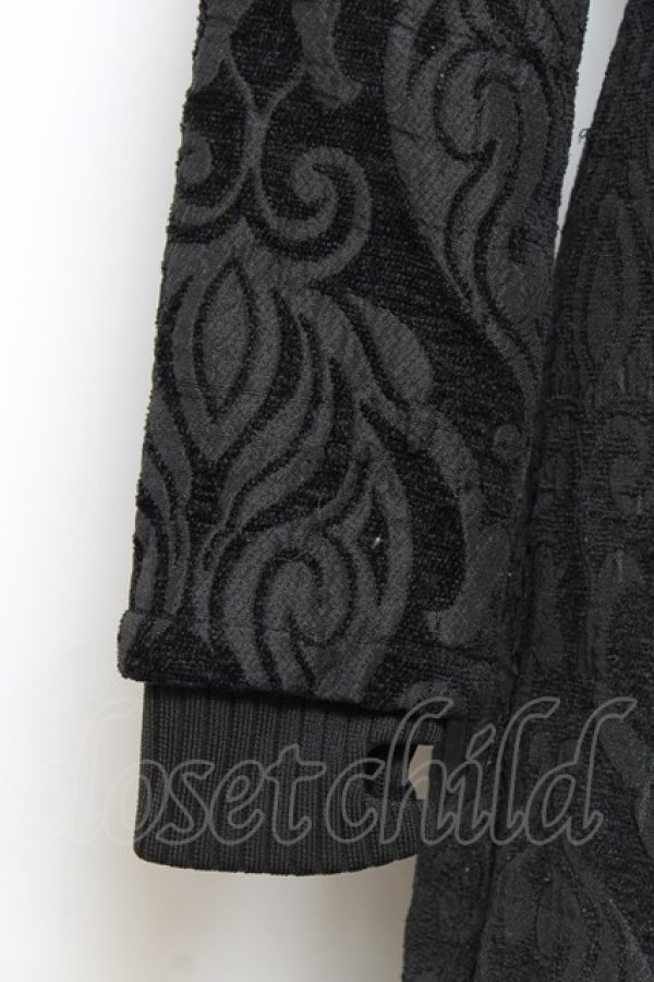 画像4: POIZEN INDUSTRIES / 刺繍コート M 黒 Y-25-10-20-089-PU-CO-SZ-ZY (4)
