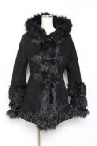 画像1: KILLSTAR / FLIES BY NIGHT FAUX-FUR COAT　コート S 黒 Y-25-10-20-093-PU-CO-SZ-ZY (1)