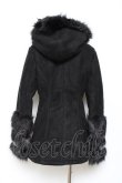 画像2: KILLSTAR / FLIES BY NIGHT FAUX-FUR COAT　コート S 黒 Y-25-10-20-093-PU-CO-SZ-ZY (2)