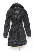 画像2: POIZEN INDUSTRIES / 刺繍コート S 黒 Y-25-10-20-096-PU-CO-SZ-ZY (2)