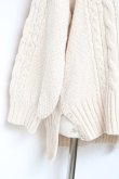 画像3: axes femme / 後ろ編み上げニット M 生成り Y-25-10-20-011-AX-TO-SZ-ZY (3)