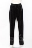 画像1: KILL STAR / Mind Melt Velvet Joggers S ブラック Y-25-10-20-118-SL-PA-SZ-ZY (1)