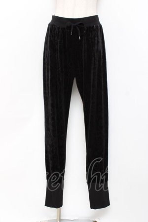 画像: KILL STAR / Mind Melt Velvet Joggers S ブラック Y-25-10-20-118-SL-PA-SZ-ZY