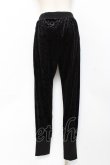 画像2: KILL STAR / Mind Melt Velvet Joggers S ブラック Y-25-10-20-118-SL-PA-SZ-ZY (2)