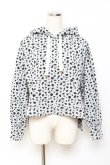 画像1: axes femme POETIQUE / ダルメシアン柄カットパーカー M グレー Y-25-10-20-028-AX-TO-SZ-ZY (1)