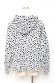 画像2: axes femme POETIQUE / ダルメシアン柄カットパーカー M グレー Y-25-10-20-028-AX-TO-SZ-ZY (2)